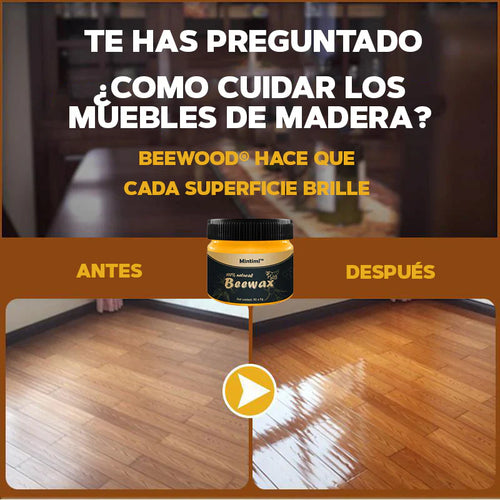 Cera restauradora de madera - BEEWAX 2X1 - Compra 1 y Llévate 2 GRATIS 🎁