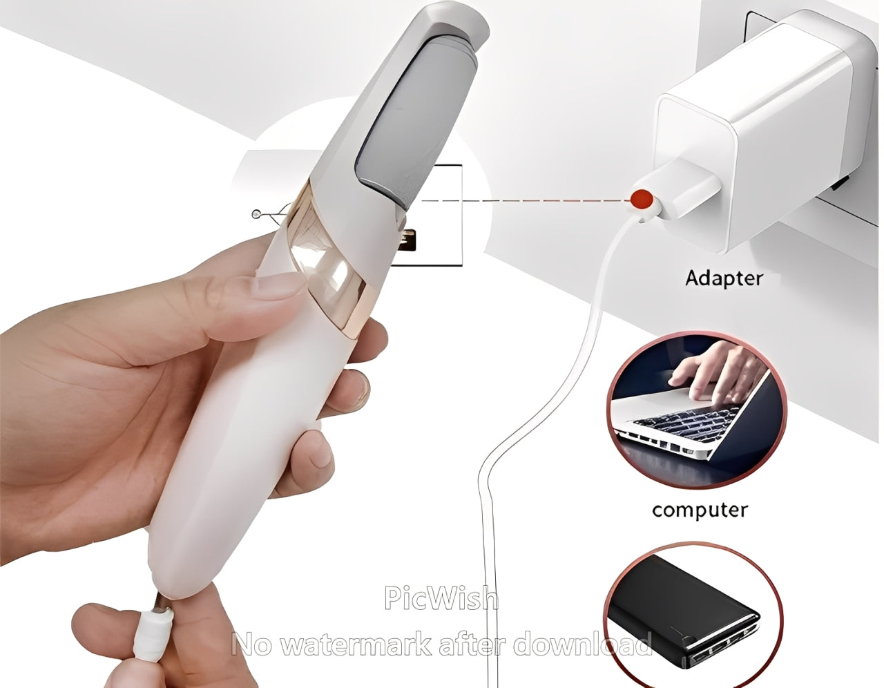 Piedeluna - (Removedor de callos y grietas + ¡Oferta especial: 2 rodillos incluidos + Lápiz Depilador Gratis!)