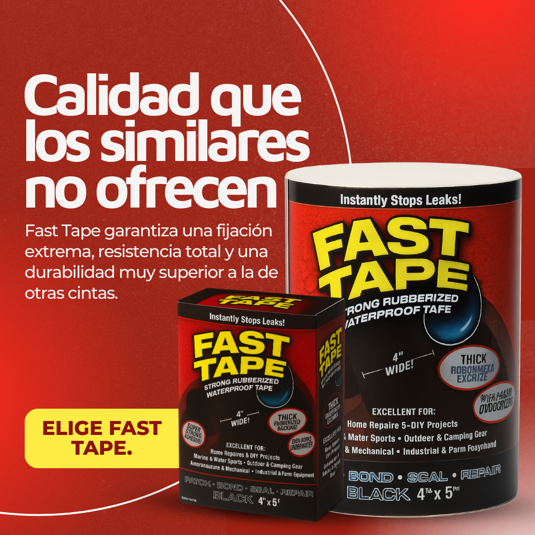Fast Tape - Compra 1 y Llévate 3 GRATIS 🎁