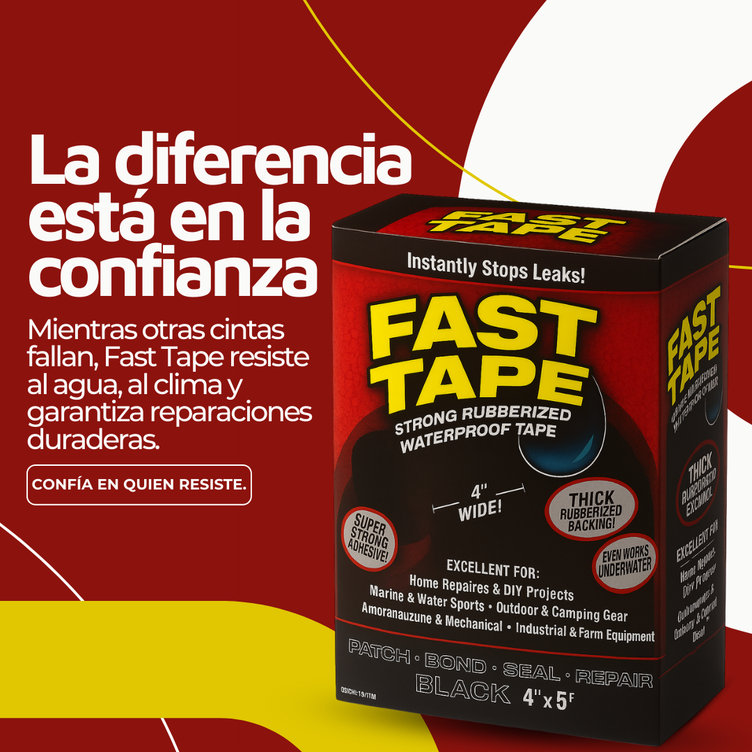 Fast Tape - Compra 1 y Llévate 3 GRATIS 🎁