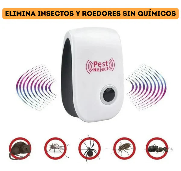PestReject - Repelente Ultrasonico De Plagas