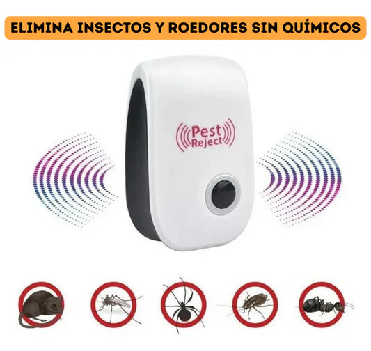 PestReject - Repelente Ultrasonico De Plagas